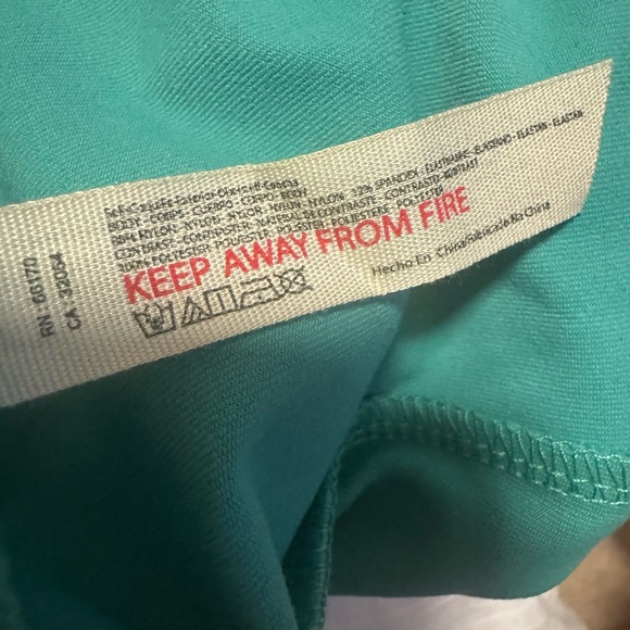 Green Ruffled Bodysuit - Picture 4 of 4